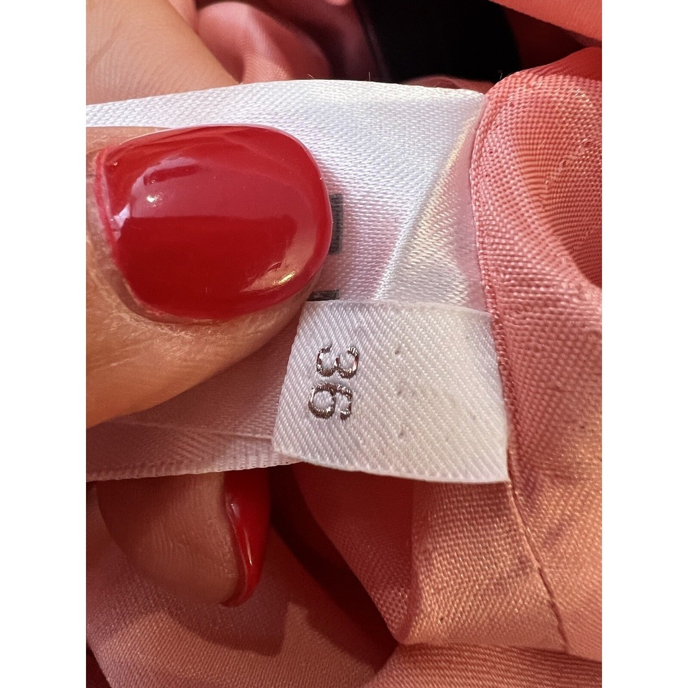 Georges Hobeika Runway Black Pink Sleeveless Tulle Party Cocktail Dress 36 - Picture 12 of 13
